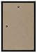 MCS Museum Poster Frame 20x30 Onyx, Vertical & Horizontal Wall Hanging Large Picture Frame for Photos, Posters & Art Prints (1-Pack)