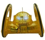 Trekbot Wheeled Stunt Bot Desk Pet - Yellow