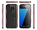 S7 Edge Case, Ghostek Cloak Series for Samsung Galaxy S7 Edge Slim Protective Armor Case Cover(Red)