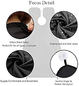 Leaflai Beard Bib Apron - Adjustable Hair Catcher for Men, Gifts for Him view 4