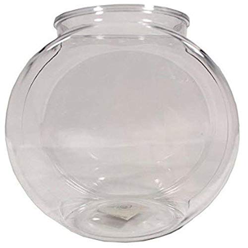 Koller Products 1/2Gallon Fish Bowl Drum, 6.3" L x 4.2" W x 6.3" H