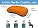 Trekology Ultralight Inflating Travel/Camping Air Pillows (Orange