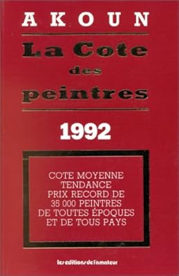 La Cote Des Peintres Spanish Edition Akoun 9782859171254 - 