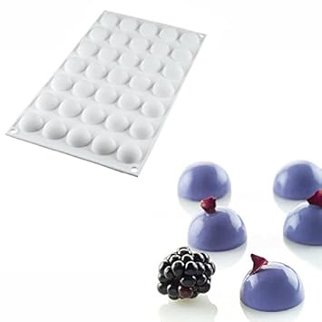 Takestop® Molde Moldes Macro Dome 35 Cavitacion- CAVITA pequeñas ...