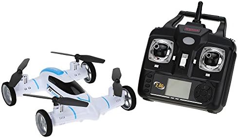 DKRC Syma X9 Fly Car 4 Channel 2.4Ghz RC Quadcopter - WHITE
