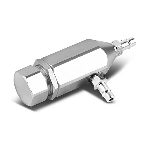 1-30 psi Aluminum Manual Turbo Bypass Close-Loop Boost Controller (Silver)
