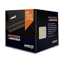 AMD 4 GHz FX-8370 Octa-core  Desktop Processor with Wraith Cooler, Black Edition FD8370FRHKHBX