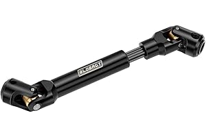 EPINON Stainless Steel Driveshaft Heavy-Duty Drive Shaft for TRX4 Axial SCX10 90046 AXI03007 RC 1/10 Crawler Car Upgrade Accessories (86-105mm)