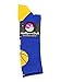 MadSportsStuff Basketball Socks with Basketball Logo Athletic Crew Socks - Made in The USA