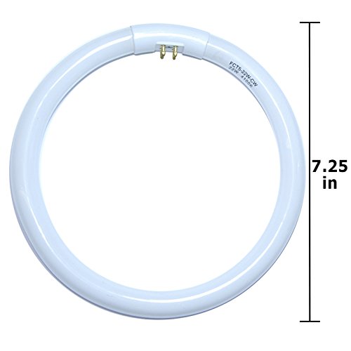 Satco 22w T5 Circular 4100k Cool White G10Q Fluorescent 7.25 in