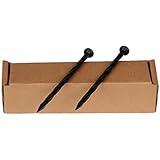 Dimex EasyFlex Plastic 24 Count Spiral Nylon Landscape Anchoring Spikes, 8-Inch (1989N-24C)