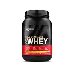 Optimum Nutrition 100% Whey Gold Standard,Banana Cream,2lb (0.9 kg)