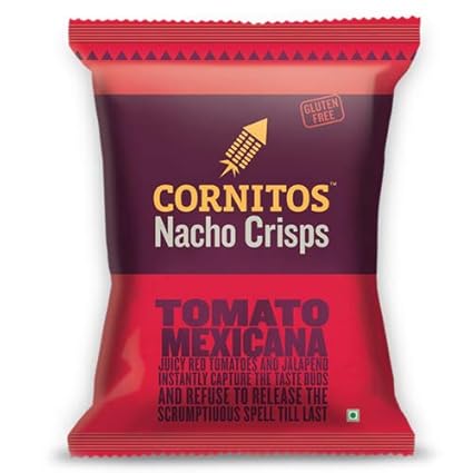 Cornitos Nachos Crisps, Tomato Mexicana, 150g