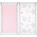 TILLYOU Microfiber Fitted Crib Sheet Set - Super Soft Toddler Bed Sheets for Standard Crib and Toddler Mattresses, 2-Pack 28