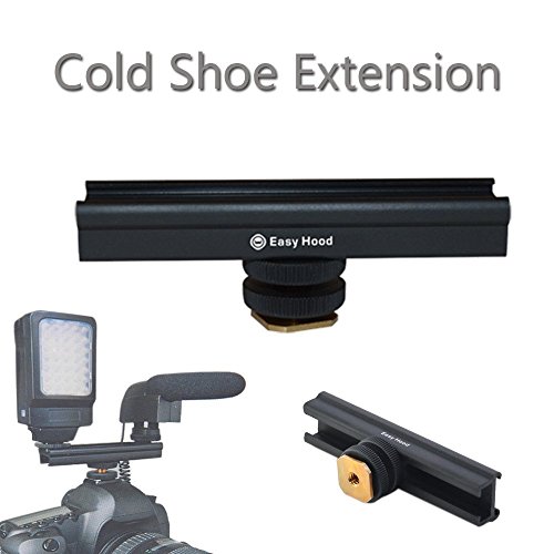 sea-junop Canon Nikon Olympus Camera Cold Shoe Light Extension Mount