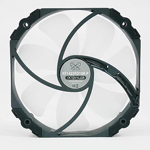 Scythe Kaze Flex 140mm RGB LED Fan(Round Frame), PWM 3001800RPM, No Controller Included, Single
