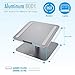 Laptop Notebook Stand, Lamicall Laptop Riser : [360-Rotating] Desktop Holder Compatible with Apple MacBook, Air, Pro, Dell XPS, HP, Samsung, Lenovo More 10″ ~ 17″ Notebooks – Graythumb 2