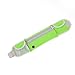 Adjustable Running Belt, Waterproof Fanny Pack with Water Bottles Zipper Pockets and Headphone Port Waist Bag ,Hands Free Workout Waist Pack Fits iPhone X /8 for Running Hiking Cycling Climbing,Green