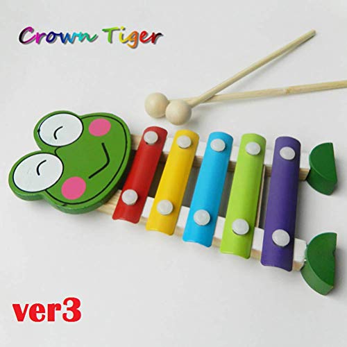mrGood 5 Tones Hand Knock Baby Kids Piano Xylophone Toy Children Noise Maker Musical Wisdom Development Puzzle Toy Educational Classic