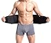 Waist Trimmer Ab Belt,Pro Waist Trainer Corset Sports Belt For Men Women With Lower Back & Lumbar Supports,Adjustable Velcro Effortless Slimming Belt,Perfect Waist Firm Compression Body Shaper,Unisex