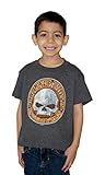 Harley-Davidson Boys Youth Demolition Willie G Skull Shirt