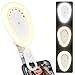 Selfie Ring Light, Clip-on Light Ring for Phone Upgraded 54 LED Rechargeable Portable Selfie Fill Light with 3 Light Modes, 8-Level Brightness, 210° Rotating for iPhone and Android