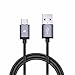 Braided USB Type C Cable, BlitzWolf 3ft Reversible USB 2.0 to USB-C Data and Charger Cord for Nexus 5X 6P, OnePlus 2, Nokia N1, Xiaomi 4C, Zuk Z1, Apple Macbook (3.3ft Black)