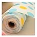 Kuke Beautiful Dot Pattern Non-Adhesive Shelf Paper Drawer Liner Sets