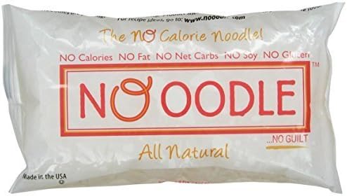 No Oodles Zero Carb, Zero Calorie Shirataki Noodles Angel Hair (40-Pack)