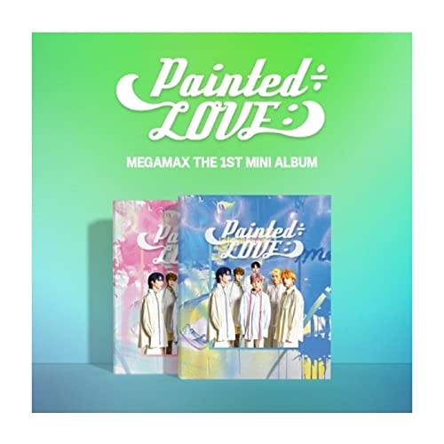 MEGAMAX Painted÷LOVE: 1st Mini Album 2 Version SET CD+72p