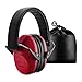 Mpow 068 Kids Ear Protection Safety Ear Muffs, NRR 25dB Noise Reduction Hearing Protection for Kids, Toddler Ear Protection for Shooting Range Hunting Season for Kids Toddlers Children (Red)