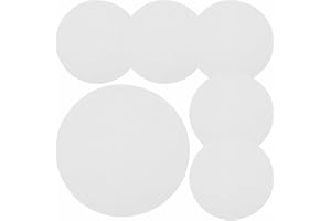 Healvian 200Pcs Medium Speed Qualitative Filter Paper 2.75In Round Cellulose Lab Filter Paper for Chemistry Experiments Water