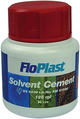 FloPlast 125ml Solvent Cement BS6209