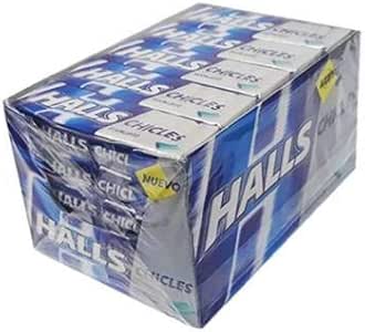 Chicle Eucalipto Sin Azúcar HALLS (25 x 14 g): Amazon.es: Alimentación y bebidas