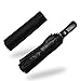 EveShine Windproof Travel Umbrella, 10 Ribs Auto Open/Close Windproof Travel Umbrella with Teflon Coating
