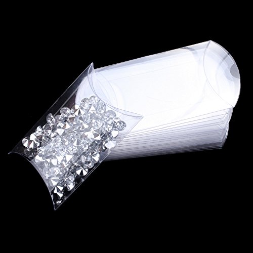 Vlovelife Crystal Clear Pvc Pillow Favor Gift Box Wedding Party