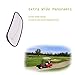 moveland Golf Cart Rear View Mirror Easy to Install and Gives a Good Panoramic Vision, Compatible with EzGo, Club Car, Yamaha