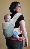 Ellaroo Deluxe Mei Tai Baby Carrier - Simplicity/Natural Organic Cotton Canvas