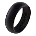 Silicone Wedding Ring by HonorGear, Premium Quality Medical Grade Wedding-Bands for Active Men, Athletes, Engineers, Electricians -183N Tensile Strength, Comfortable Fit & Skin Safe, Non-toxic, Antibacterial, Prevents de-gloving