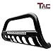 TAC LED Lighting Bull Bar for 2007-2014 Toyota FJ Cruiser 3 inches Black Front Brush Bumper Grille Guard with LED Off-Road Lights