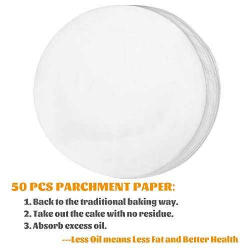 HIWARE 7 Inch Nonstick Springform Pan/Cheesecake Pan/Leakproof Cake