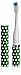 Slim Sonic Electric Toothbrush - # VS2T701 Holly by Violife for Unisex - 3 Pc Set Toothbrush, Additional Brush Head, AAA Battery