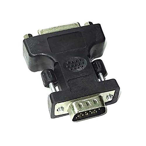 Domccy DVI to VGA Cable DVI Female to VGA Male Adapter Video Card Adapter Black Laptops and Accessories, Conversion Lines, Parts, Components