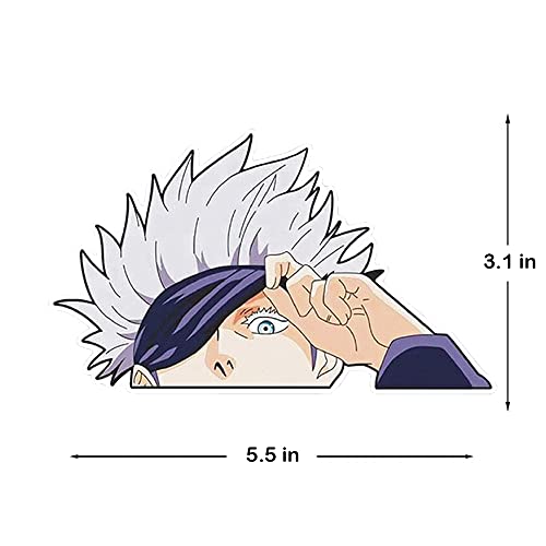 JUJUTSU KAISEN SCRATCH STICKER VINYL WATERPROOF