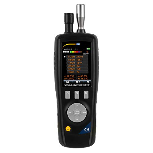 41QJYnB0oEL PCE Instruments Particle Counter PCE-PCO 1 to measure concentration of particles in the air/with memory/six sizes of… - Image 3