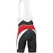 Gore Bike Wear Men's Power 3.0 Short+ Bibtights , Black/Splash Blue, Small