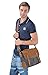 Gootium Canvas Leather Messenger Bag - Vintage Briefcase 14