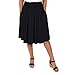 Stretch is Comfort Women's Plus Size Pocket Skirt Black 2X