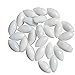 Magnetic Stirrer Stir Bar PTFE Magnetic Mixer Stir Bars (5X10mm, Olive Shape, 10pcs)