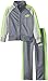 PUMA Boys' Little Tricot Track Jacket and Pant Set, Smoke Grey, 6